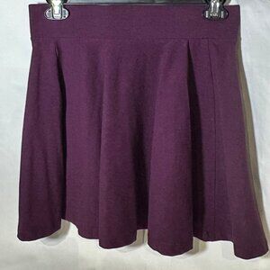 Small Maroon mini skirt